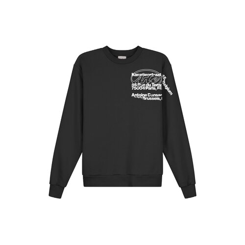 Address Crewneck Black SS26 160C