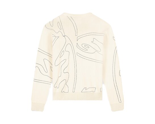Arte Antwerp Allover Circle Logo Knit Cream SS26 179K