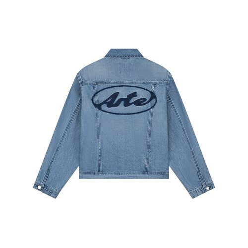 Circle Logo Jeans Jacket Denim Bleach SS26 170J