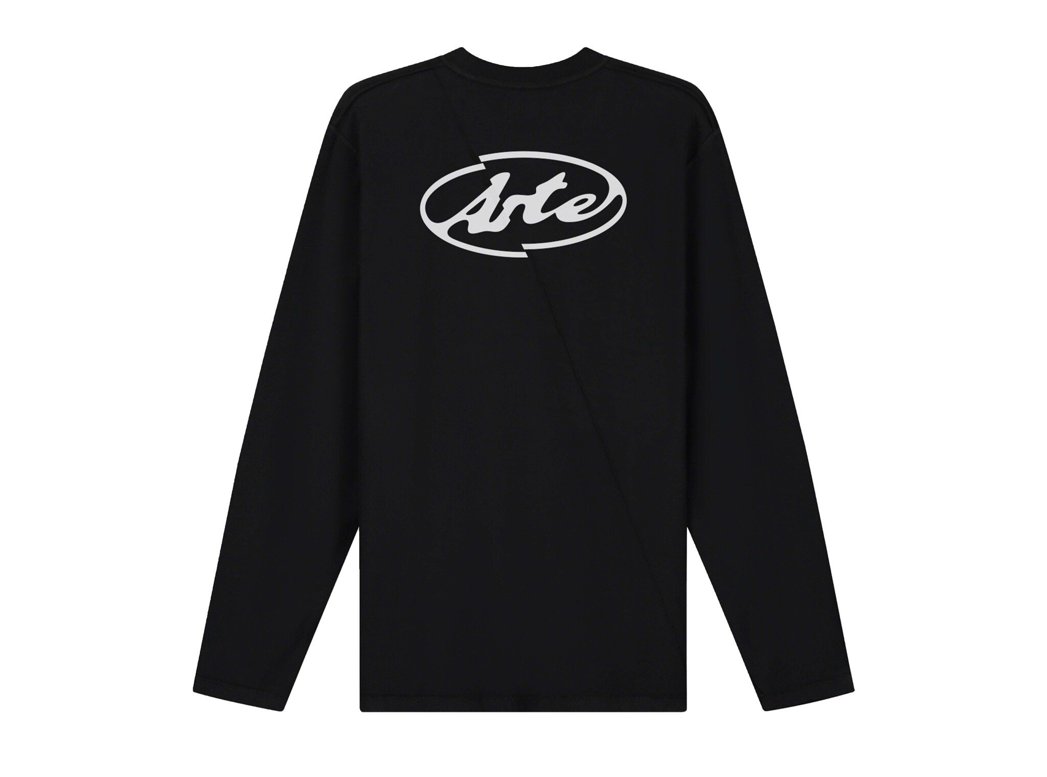 Arte Antwerp Back Circle Logo Longsleeve Black SS26 150LS