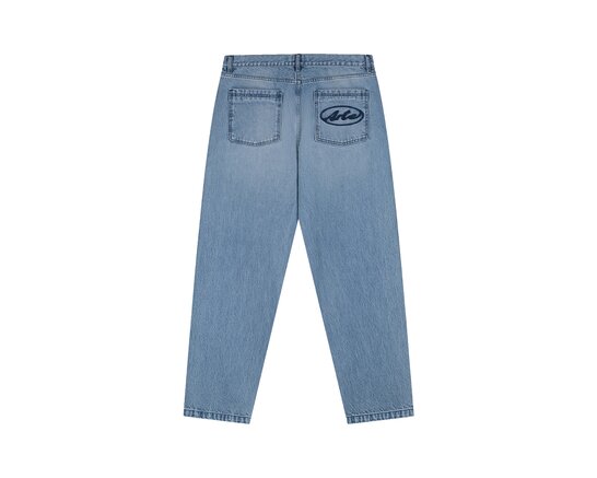 Arte Antwerp Circle Logo Pocket Pants Denim Bleach SS26 171P