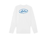 Arte Antwerp Back Circle Logo Longsleeve White SS26 150LS