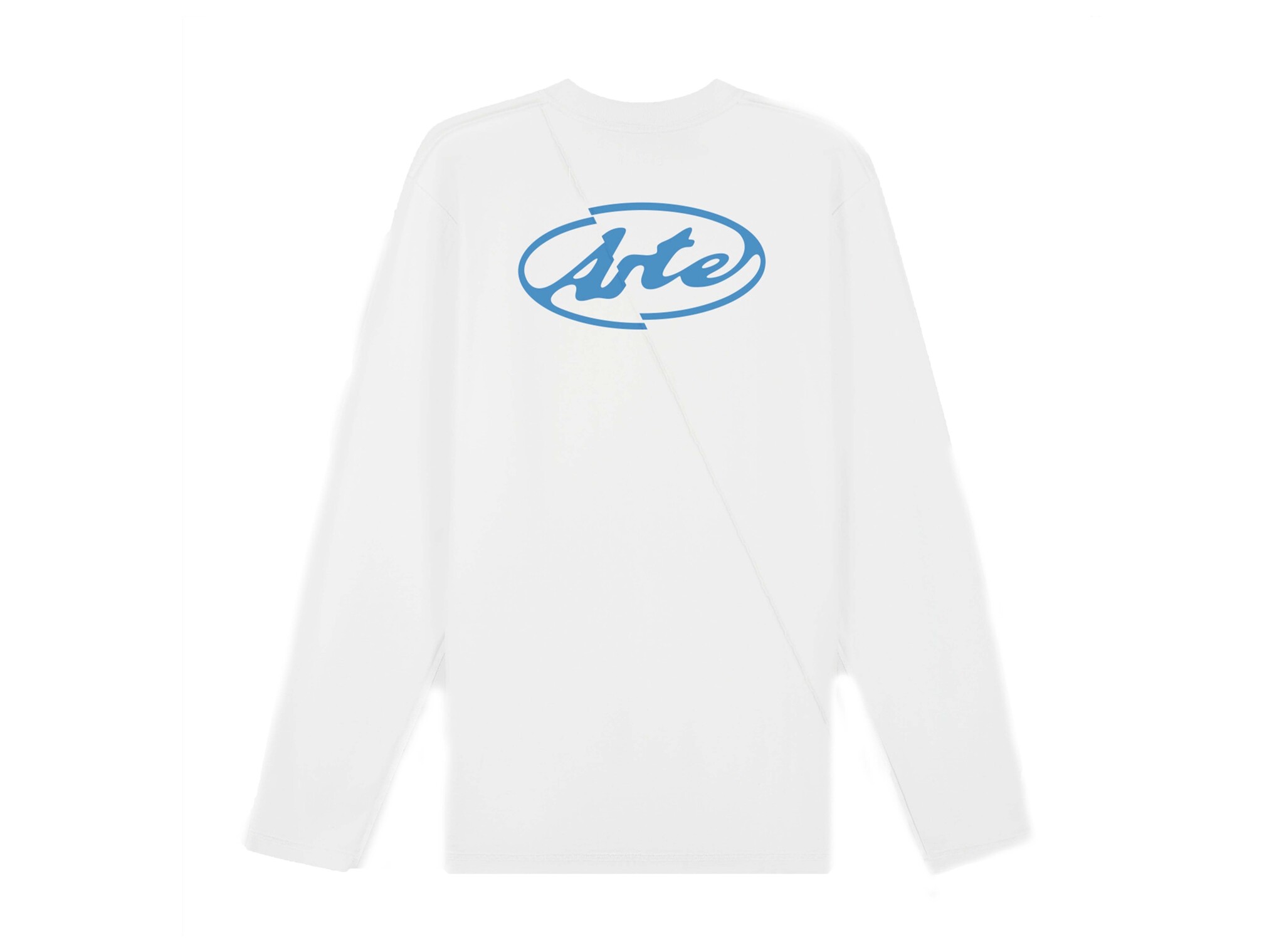 Arte Antwerp Back Circle Logo Longsleeve White SS26 150LS
