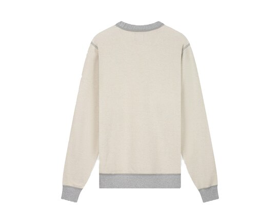 Arte Antwerp Reversible Label Crewneck Grey SS26 191C