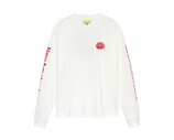 New Amsterdam Surf Association Logo Longsleeve Washed White Deep Red 2601106001