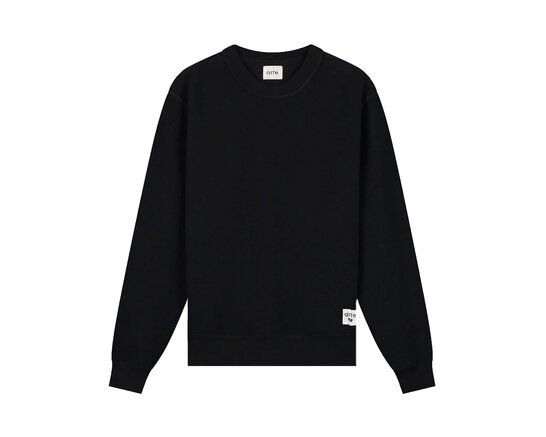 Reversible Label Crewneck Black SS26 191C Arte Antwerp Reversible Label Crewneck Black SS26 191C