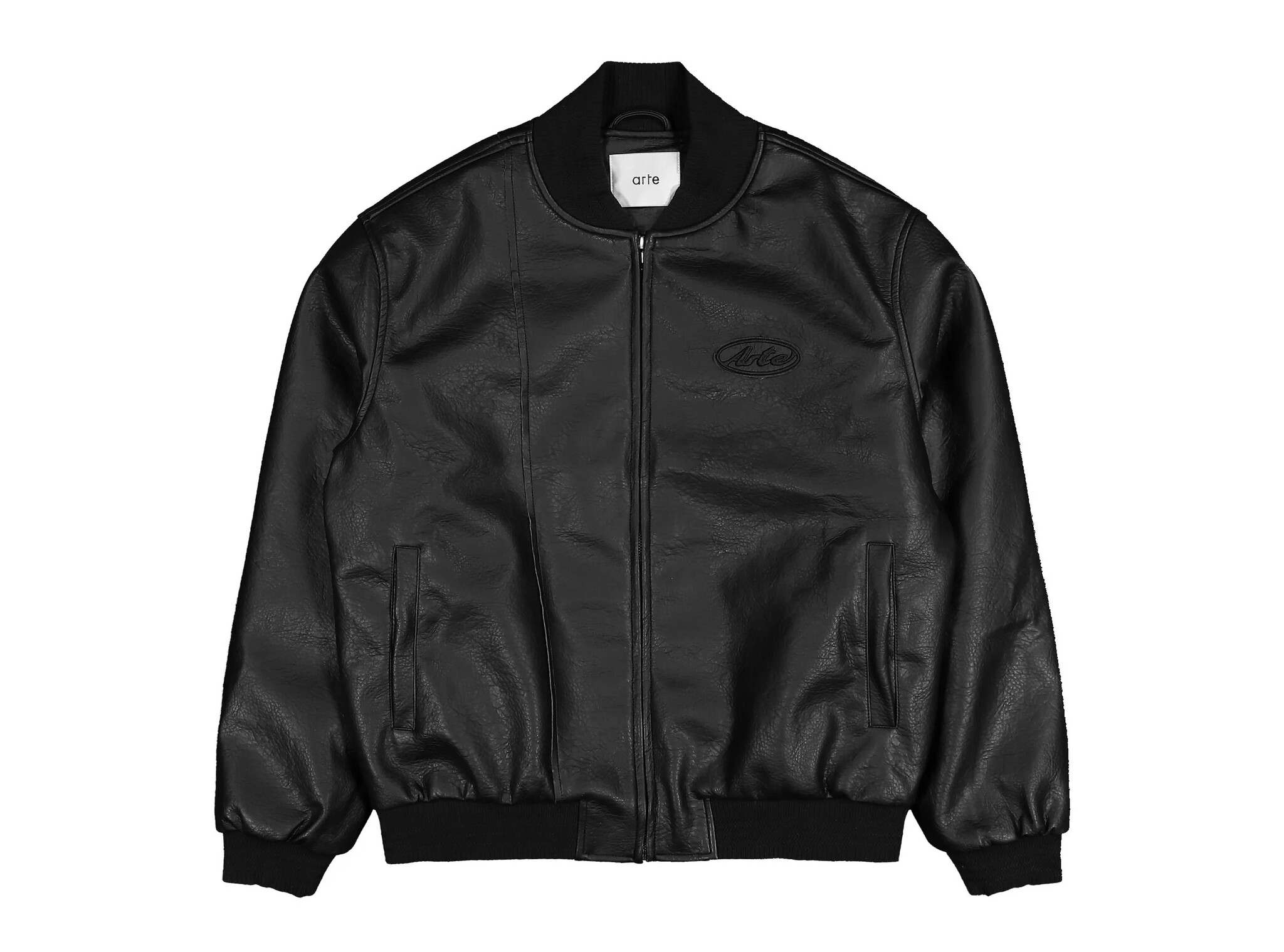 Arte Antwerp Varsity Jacket Black SS26 063J