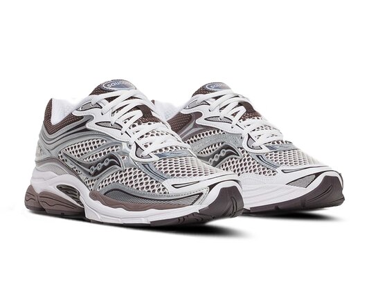 Progrid Omni 9 White Brown S70739 57 Saucony Progrid Omni 9 White Brown S70739 57