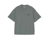 Carhartt WIP SS Signature Script T-shirt Silver Pine Jupiter I033828 62