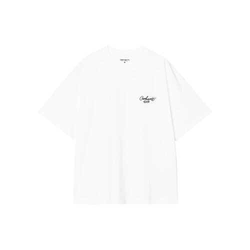 SS Signature Script T-shirt White Black  I033828 44