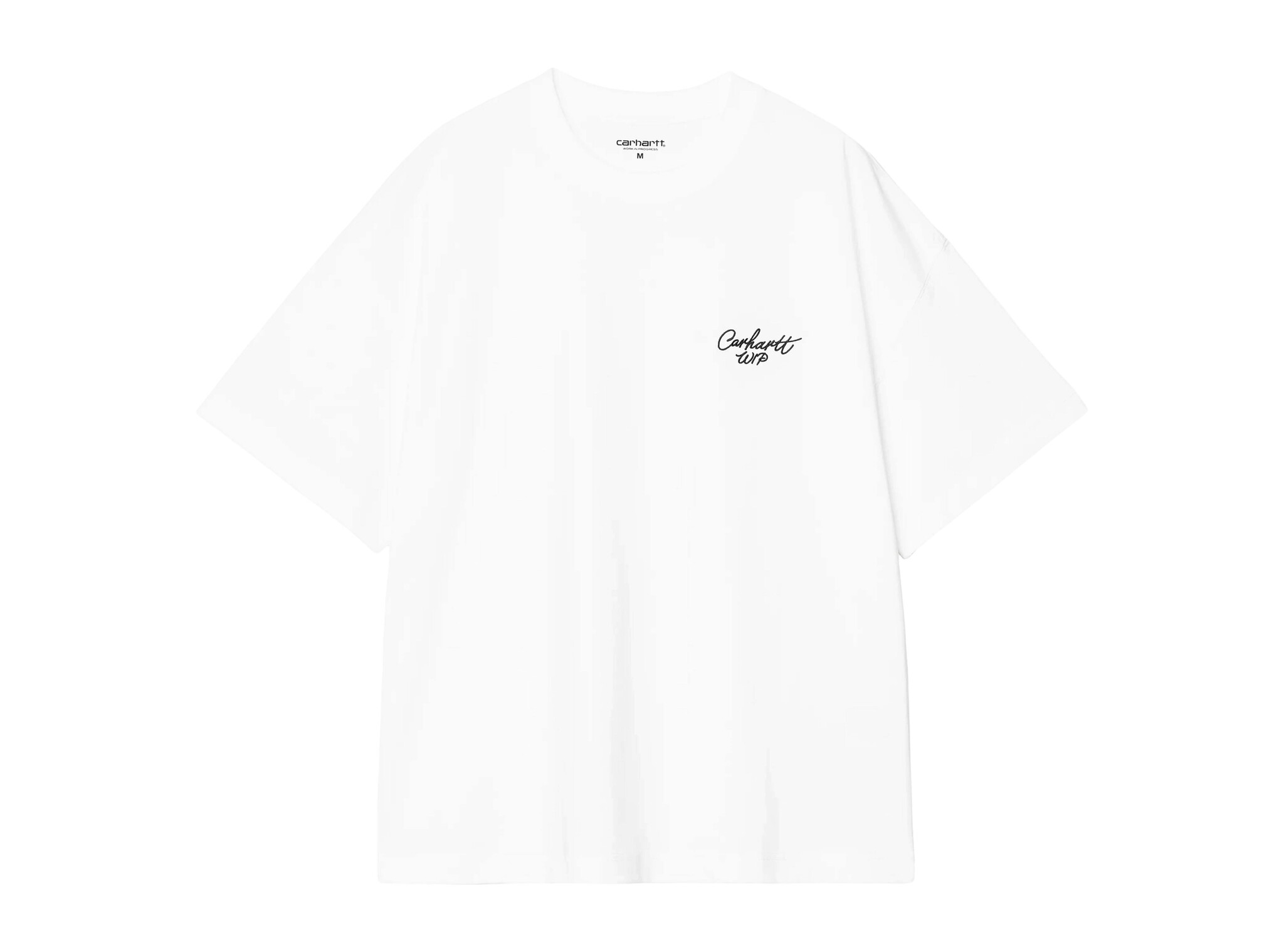 Carhartt WIP SS Signature Script T-shirt White Black I033828 44