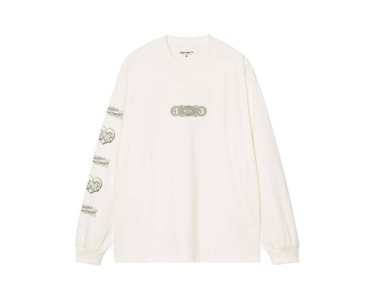 Carhartt WIP L/S 3 One 3 Tee Wax I035504 14