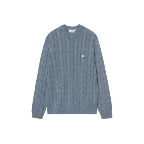 Carter Sweater Cozy Blue Garment Dyed I035179.3IT.GD.03