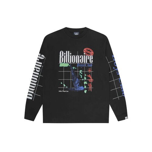 Yachting LS T-shirt Black B26145