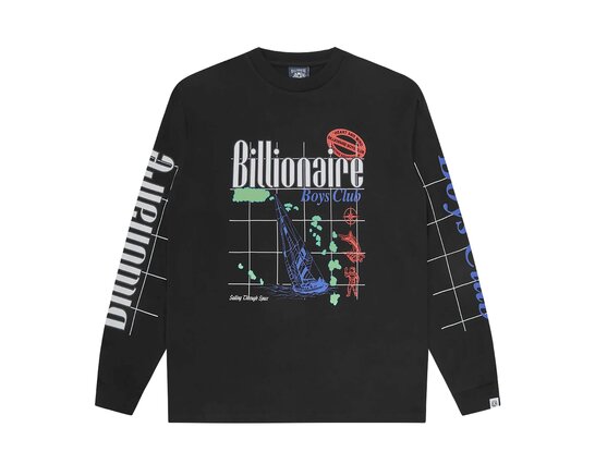 Yachting LS T-shirt Black B26145 Billionaire Boys Club Yachting LS T-shirt Black B26145