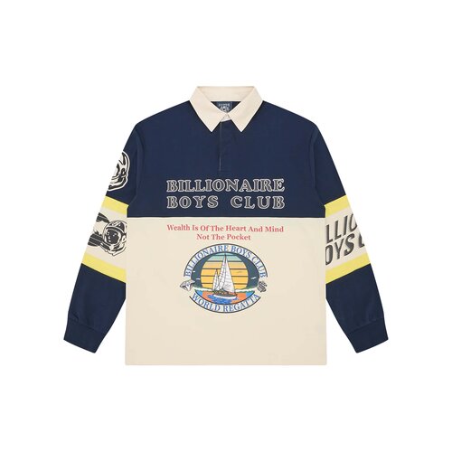 World Regatta Oversized Rugby Shirt Multi B26148