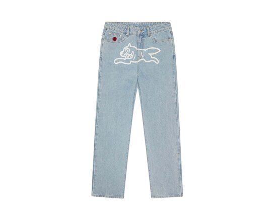 ICECREAM Running Dog Denim Pant Heavy Wash Blue ID001