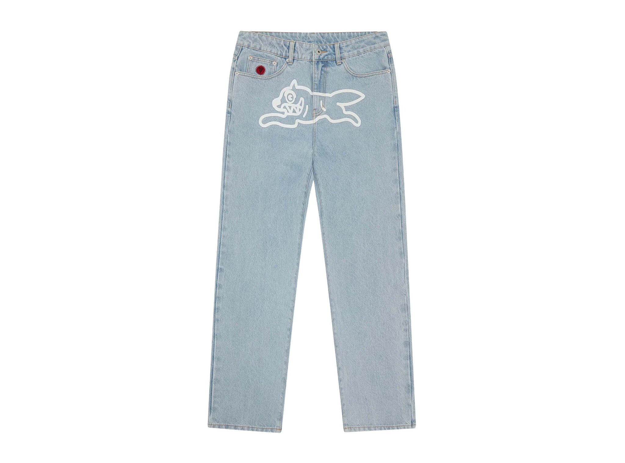 ICECREAM Running Dog Denim Pant Heavy Wash Blue ID001
