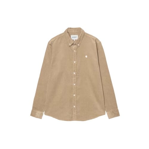 L/S Madison Fine Cord Shirt Iroko Wax I030580.3ME.XX.03