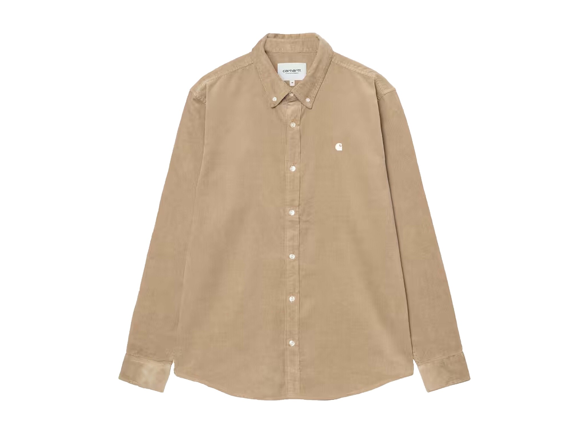 Carhartt WIP L/S Madison Fine Cord Shirt Iroko Wax I030580.3ME.XX.03