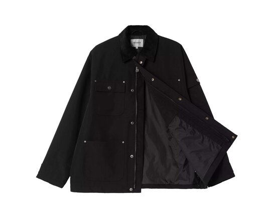 Carhartt WIP Clapton Jacket Black Black I036944 5
