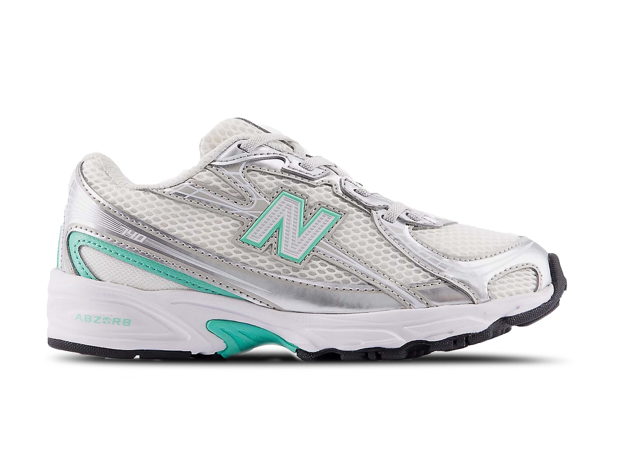 P740 Silver Metallic Deep End P7403T8 New Balance P740 Silver Metallic Deep End P7403T8