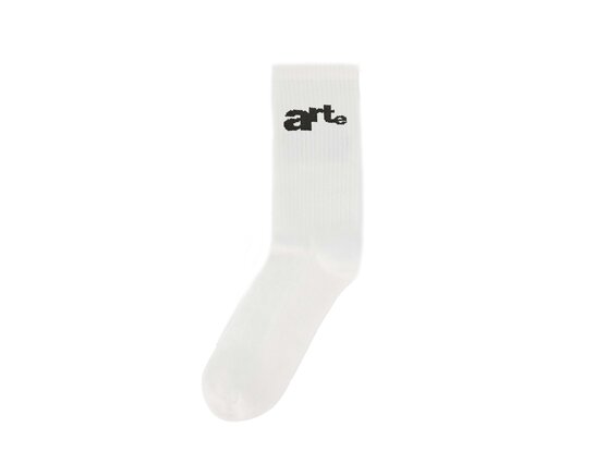 Arte Antwerp Big Logo Socks White SS26 197M