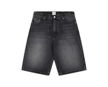 Arte Antwerp Round Pocket Denim Short Fade Black SS26 210SHO