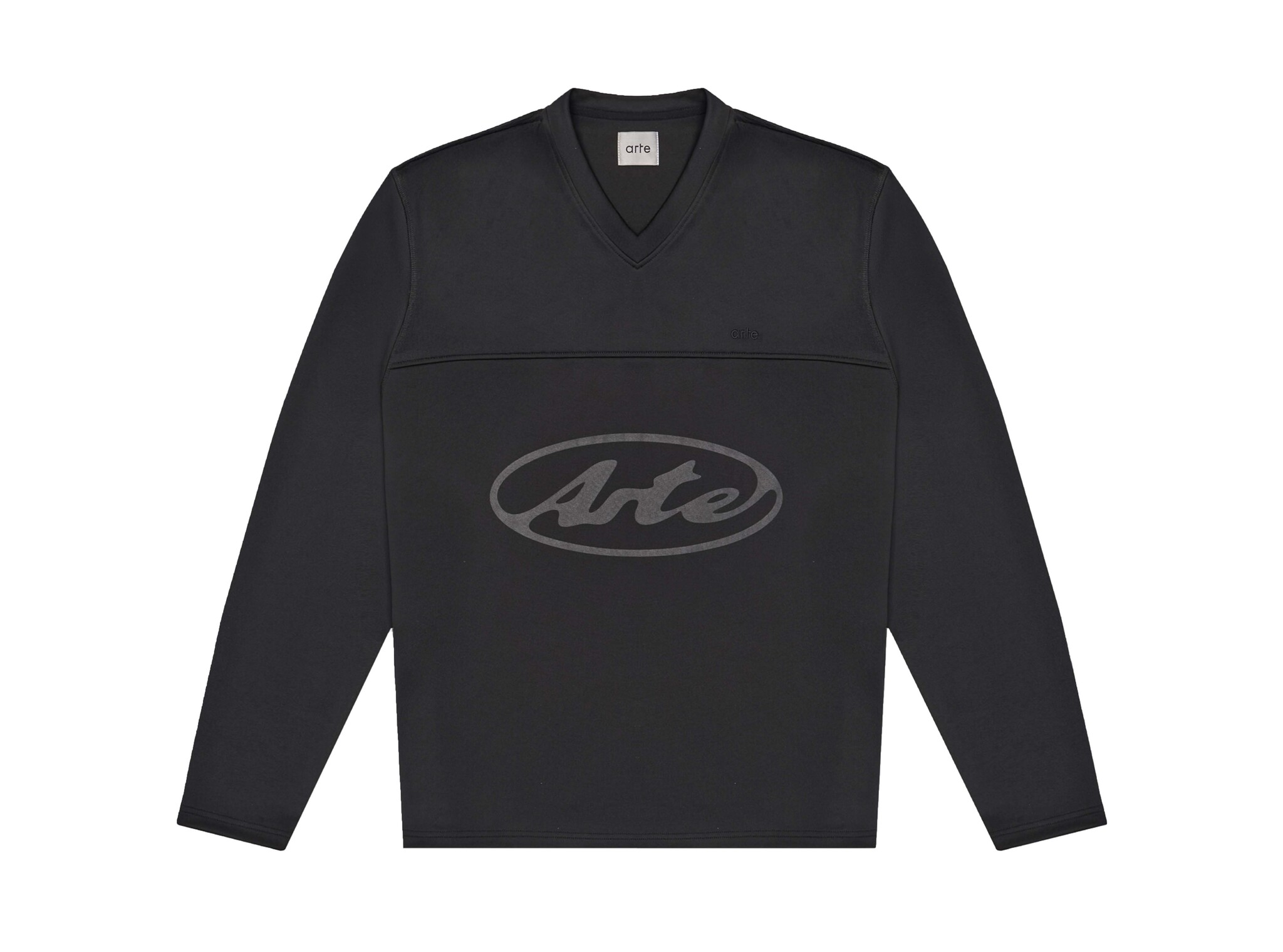 Arte Antwerp Circle Logo Longsleeve Black SS26 241LS