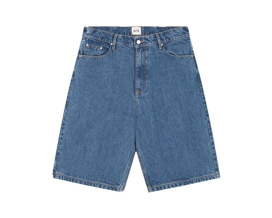 Arte Antwerp Round Pocket Denim Short Raw Denim SS26 070SHO