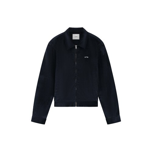 Corduroy Jacket Navy SS26 073J
