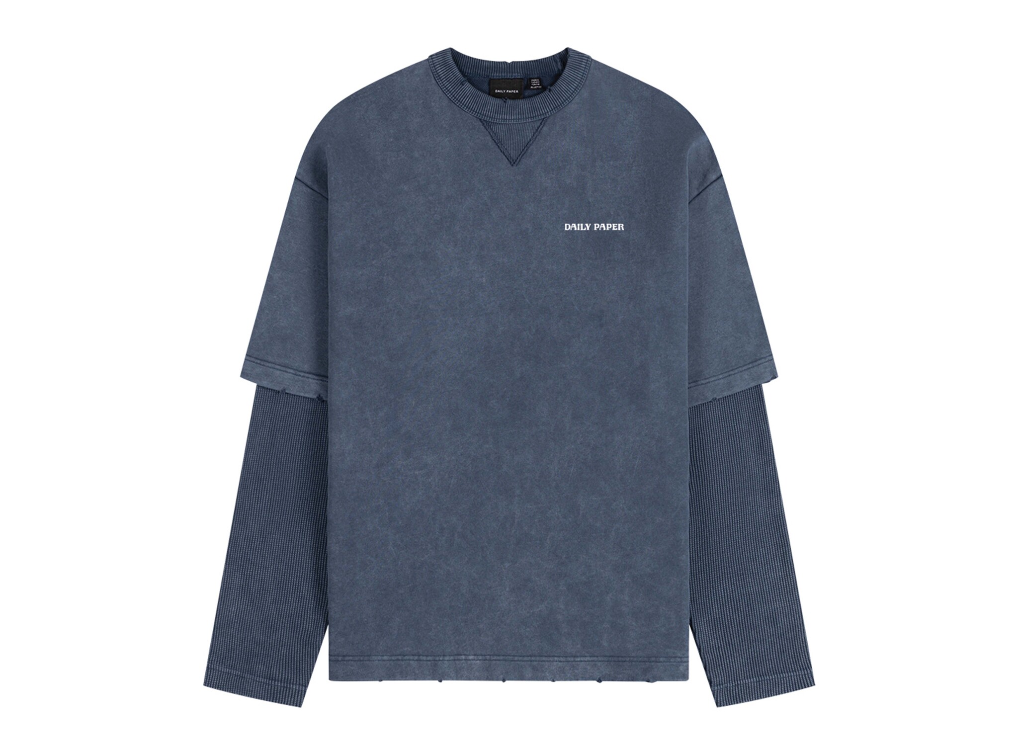 Daily Paper Layered LS Tee Dipper Blue 2610007