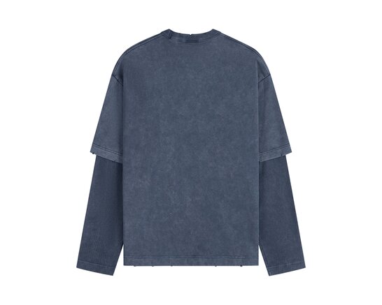 Daily Paper Layered LS Tee Dipper Blue 2610007