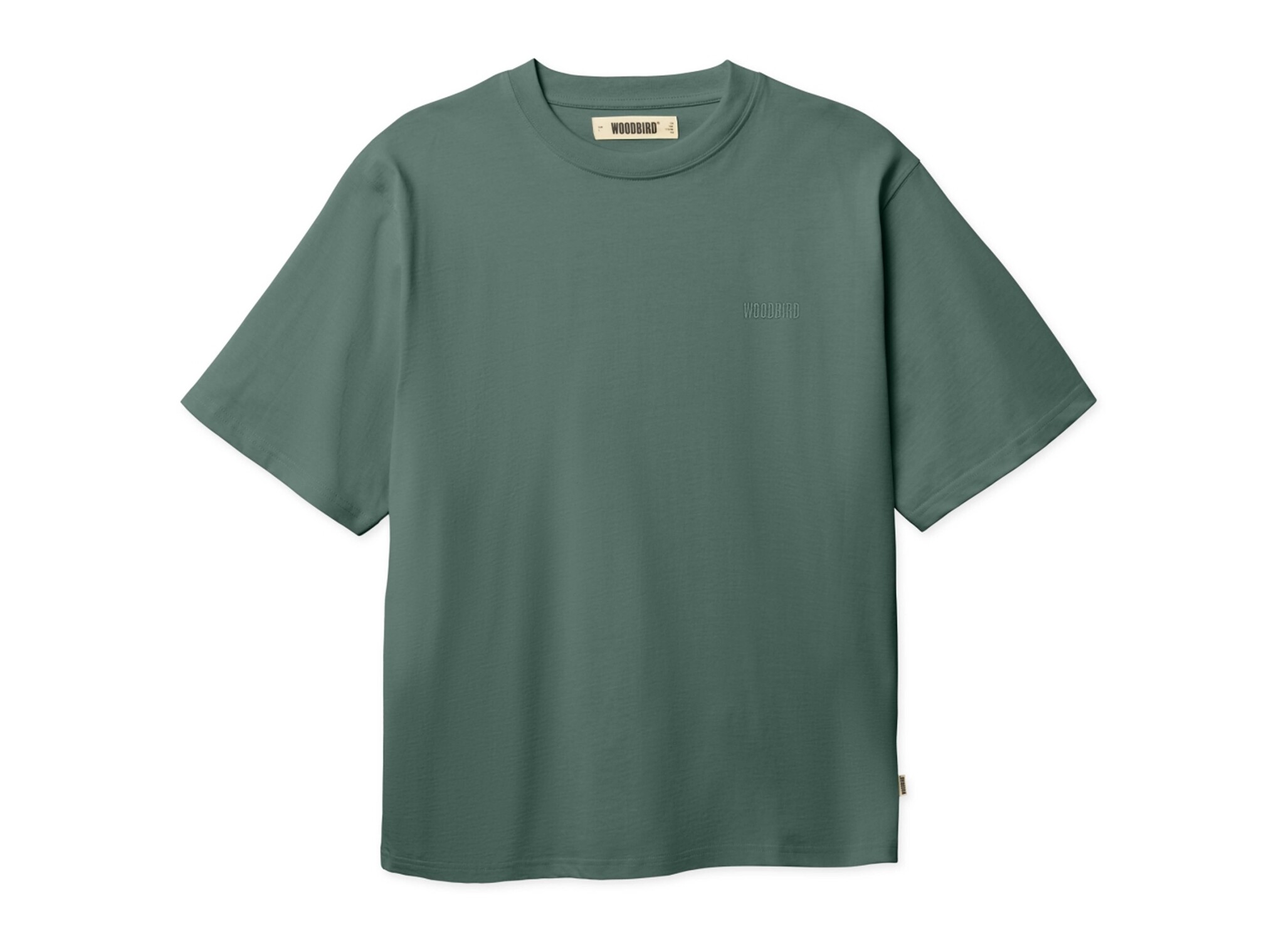 Woodbird WBBaine Base Tee Pine Green 2100 430