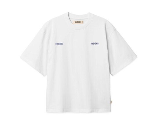 Woodbird WBBaine Zilla Tee White 2616 403