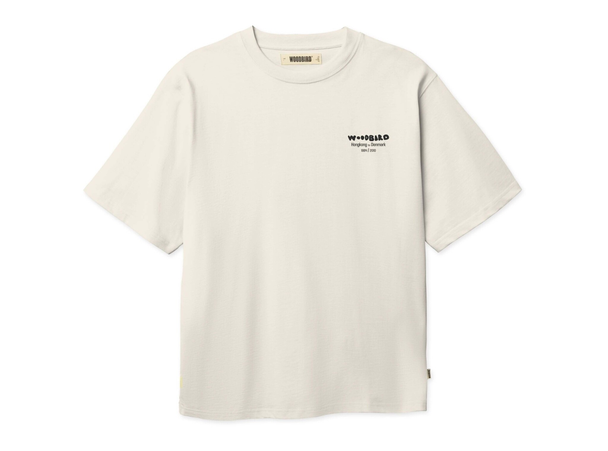 Woodbird WBBaine Wok Tee Off White 2616 402