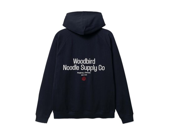Woodbird WBPaw Supply Hoodie Dark Navy 2616 607