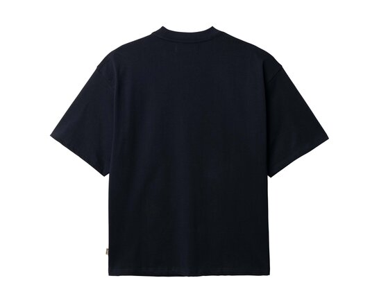 Woodbird WBBeam Nine Tee Dark Navy 2616 407