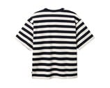 Woodbird WBBeam Stripe Tee Dark Navy 2616 408
