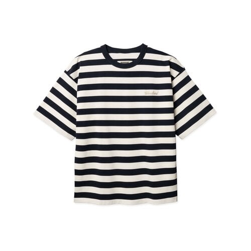 WBBeam Stripe Tee Dark Navy 2616 408