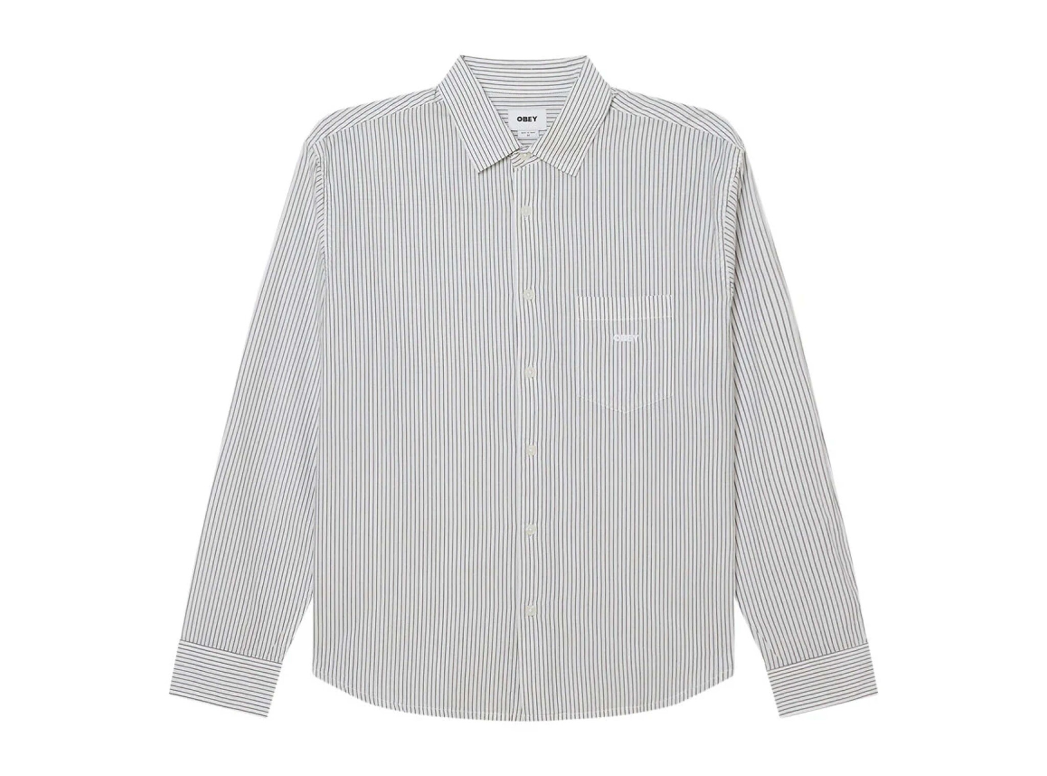 Obey Isaac Woven Black Multi 181200428