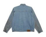 Obey Base Trucker Jacket Heavy Vintage Light Indigo 121800618