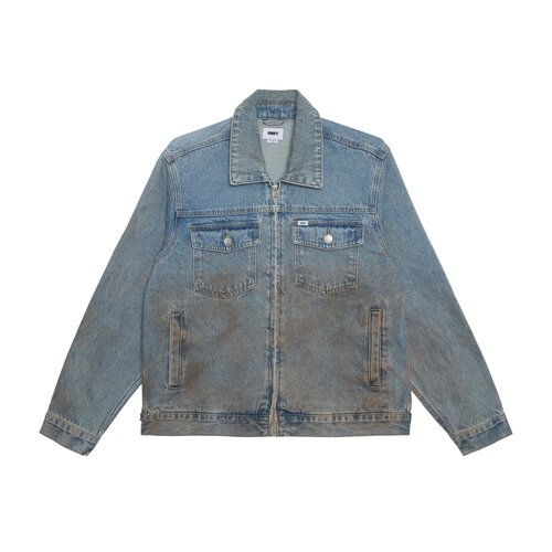 Base Trucker Jacket Heavy Vintage Light Indigo 121800618