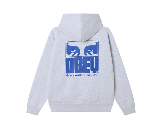 Obey Heavy Ideas Hood Ash Grey 112470269