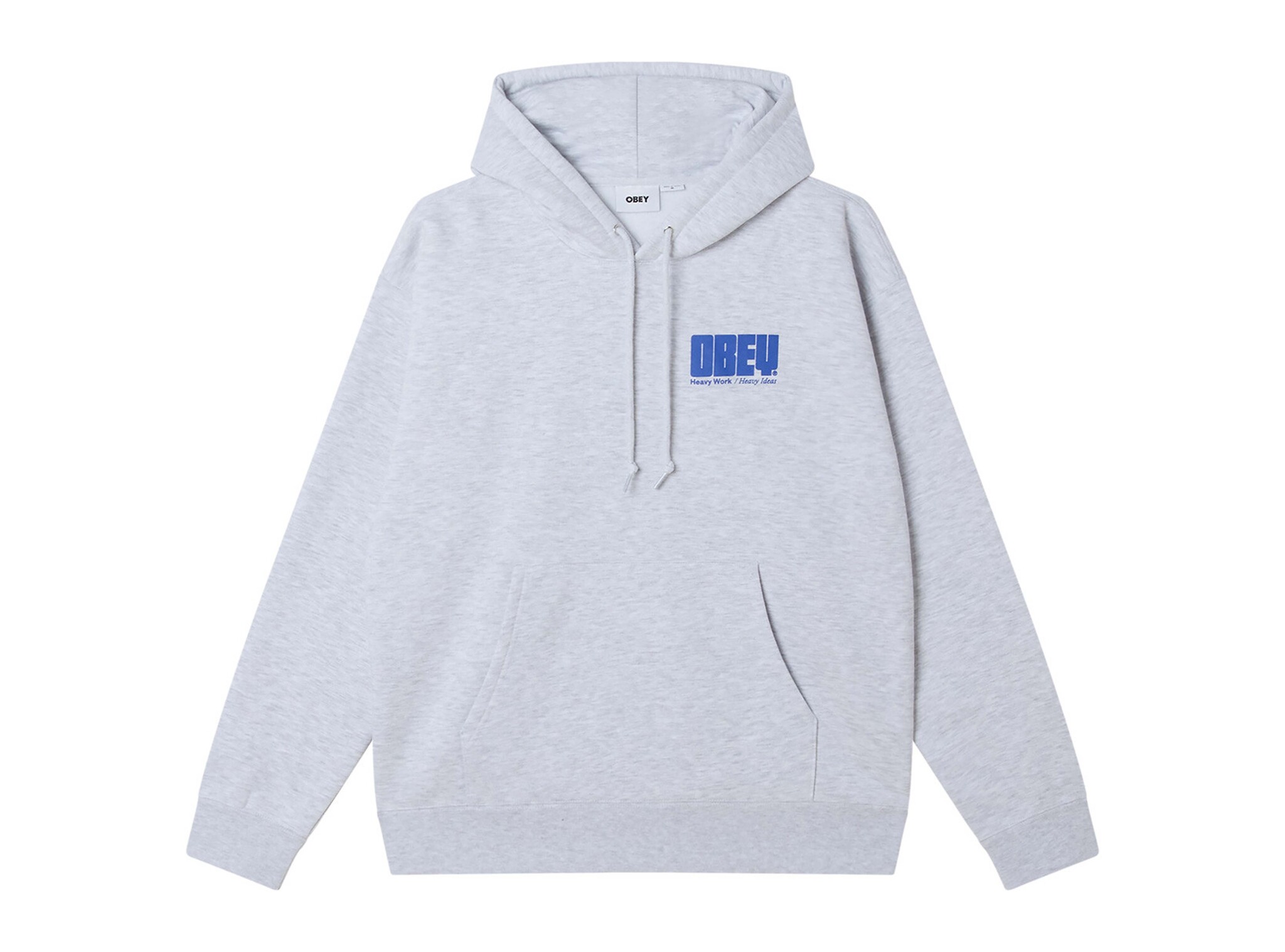 Obey Heavy Ideas Hood Ash Grey 112470269