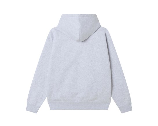 Obey Collegiate Zip Hood Ash Grey 112460035