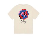Obey Paper Rose Tee Cream 165264300