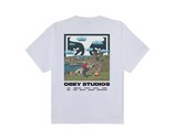 Obey Sky Face Tee White 168024320