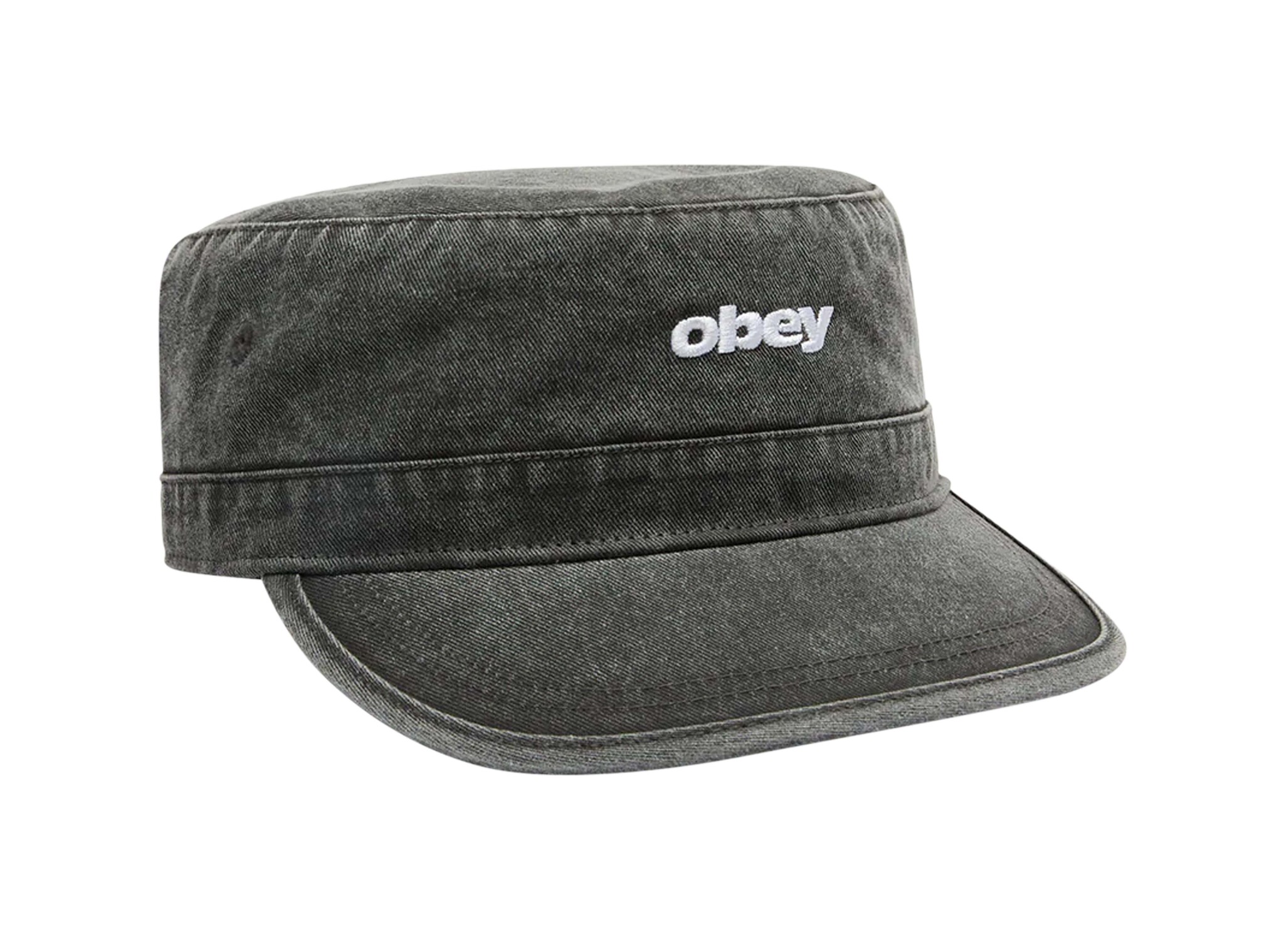 Obey Boxcar Pillbox Hat Pigment Black 100540016