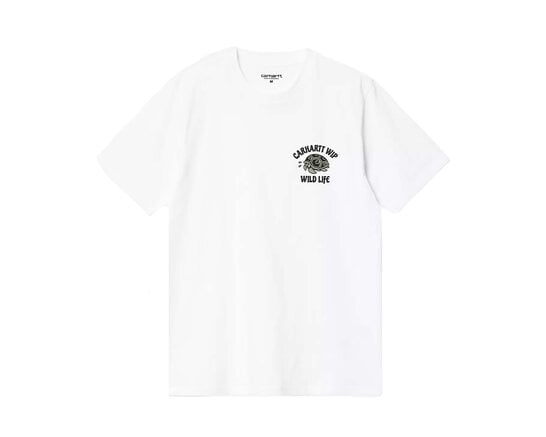 Carhartt WIP S/S Wild Life Tee White I036253 3